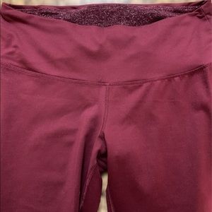Studio by Capezio maroon color leggings